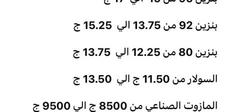 ماذا قالت السوشيال ميديا عن ارتفاع أسعار البنزين والسولار اليوم في مصر ؟.. أعرف الأسعار قبل ما تفول عربيتك