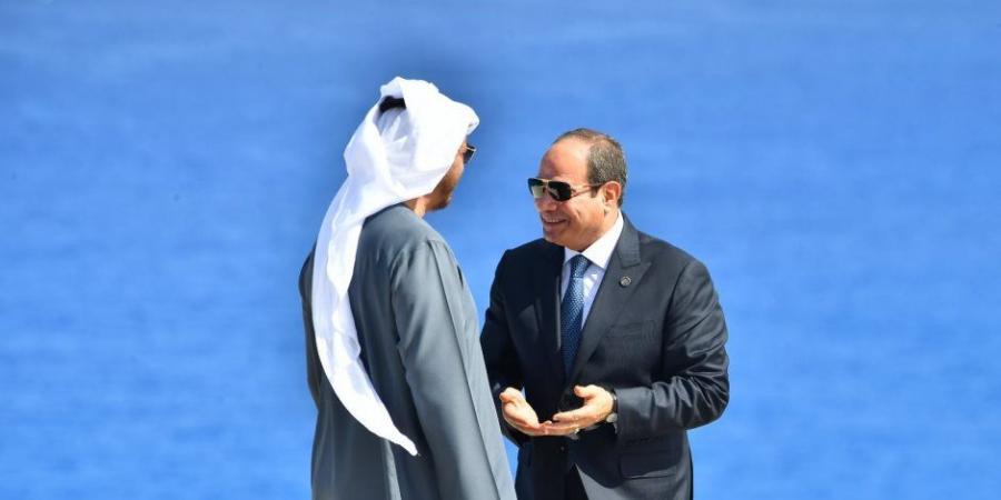 الرئيسان السيسي وبن زايد يشهدان إطلاق شراكة لتعزيز مسيرة الابتكار فى قطاع المركبات الكهربائية