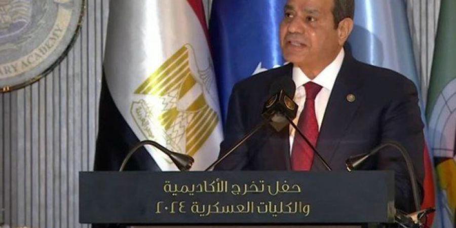 الرئيس السيسي: الدهر سيظل شاهدًا علي قوة إرادة الشعب المصري