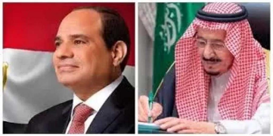 خادم الحرمين الشريفين وولي العهد يهنئان الرئيس السيسي بمناسبة ذكرى يوم العبور