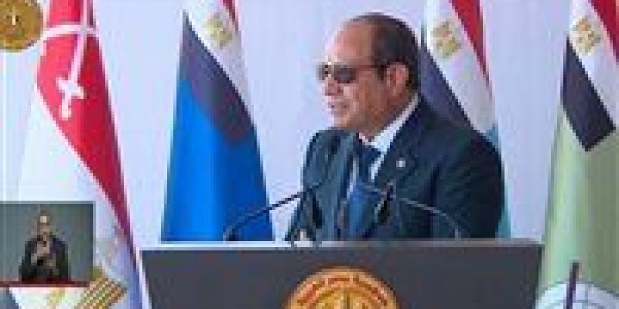 الرئيس السيسي: مصر لا تملك "أجندة خفية" ضد أحد