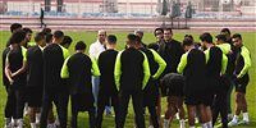 تعرف على تشكيل الزمالك لمباراة إيسترن الودية