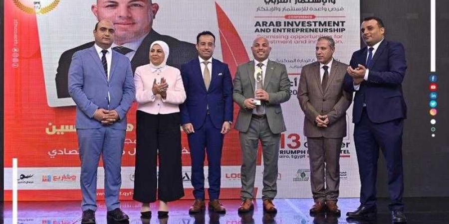 فوز المهندس هيثم حسين بجائزة أفضل رائد أعمال عربي لعام 2024