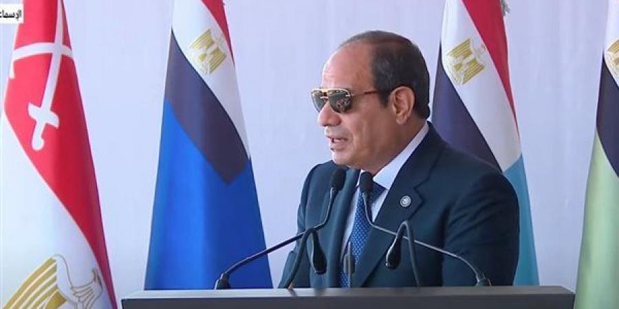 الرئيس السيسى: شعب مصر أصيل لا ينسى من ضحوا من أجله