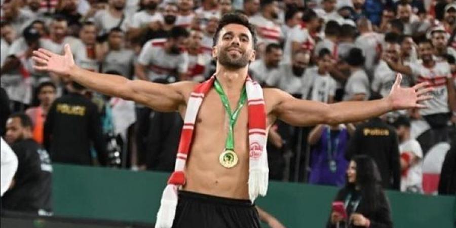 جوميز يجتمع مع عبدالله السعيد في مران الزمالك قبل السوبر المصري