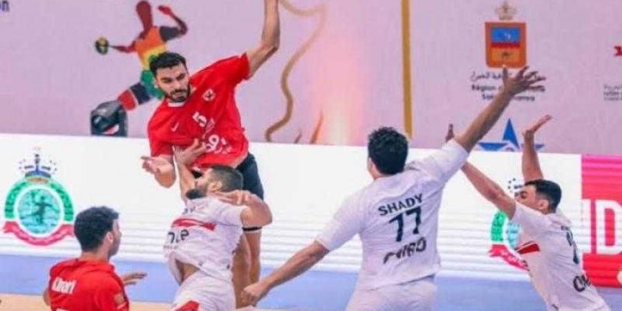 «رجال يد الأهلي» يتأهل لنهائي بطولة إفريقيا بالفوز على الزمالك