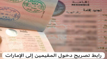 من غير تعب ولا مشاوير.. تصريح دخول المقيمين الى الامارات بضغطة واحدة بين إيديك