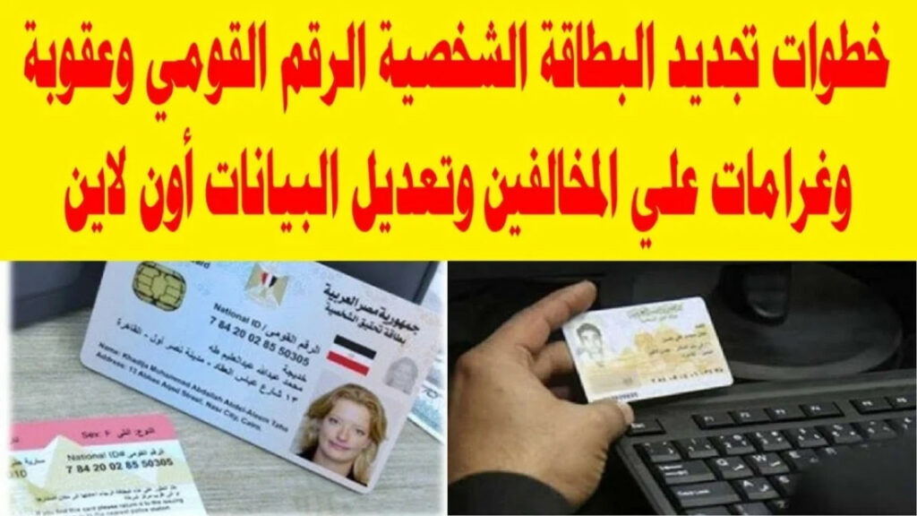 تعرف على أهم الإجراءات اللازمة لتجديد الرقم القومي في مصر لعام 2024