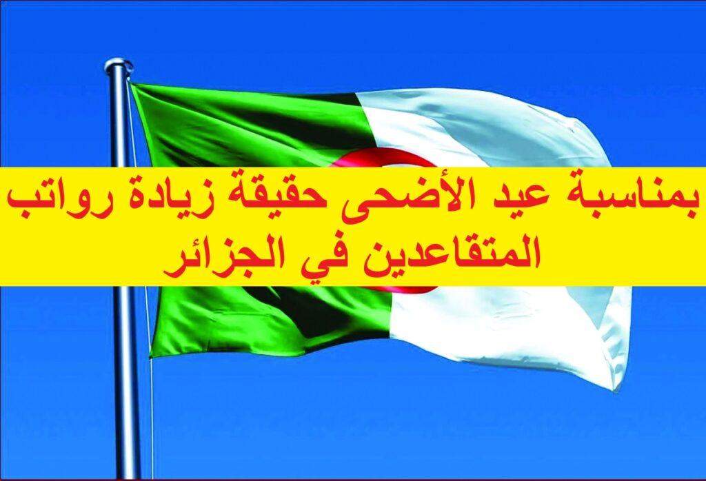 بمناسبة عيد الأضحى حقيقة زيادة رواتب المتقاعدين في الجزائر