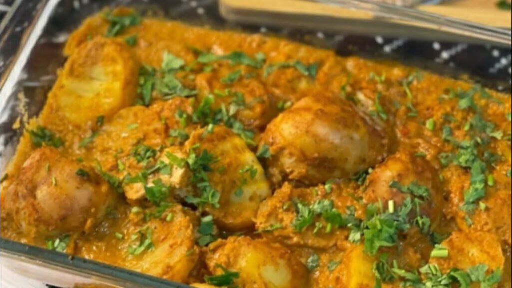 طاجن الدجاج بالكاري