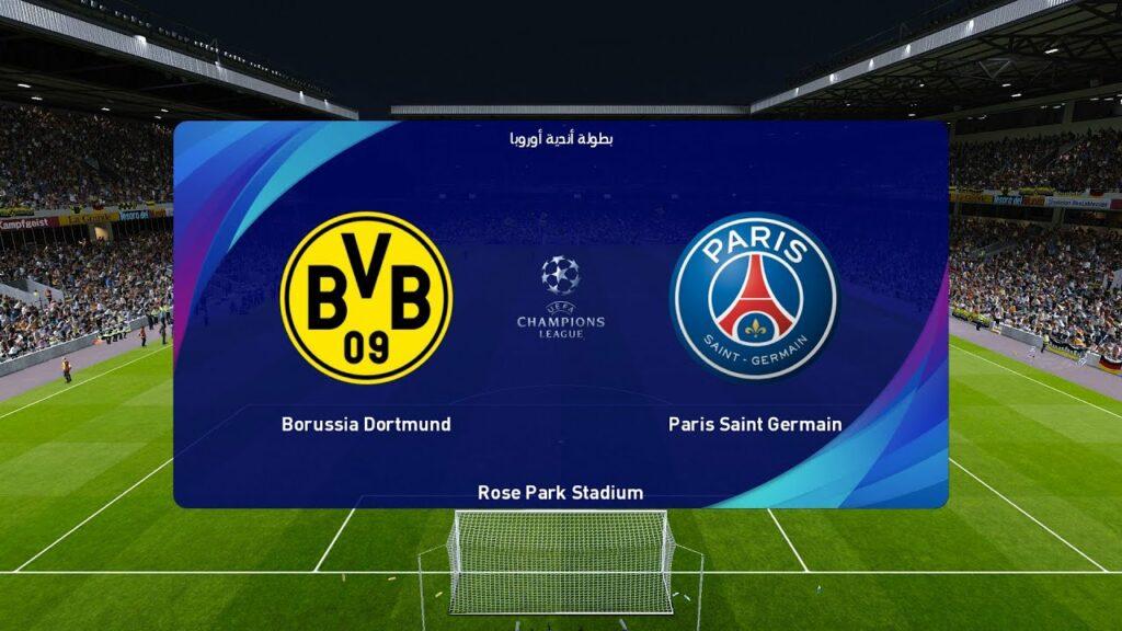 مباراة باريس سان جيرمان وبوروسيا دورتموند
