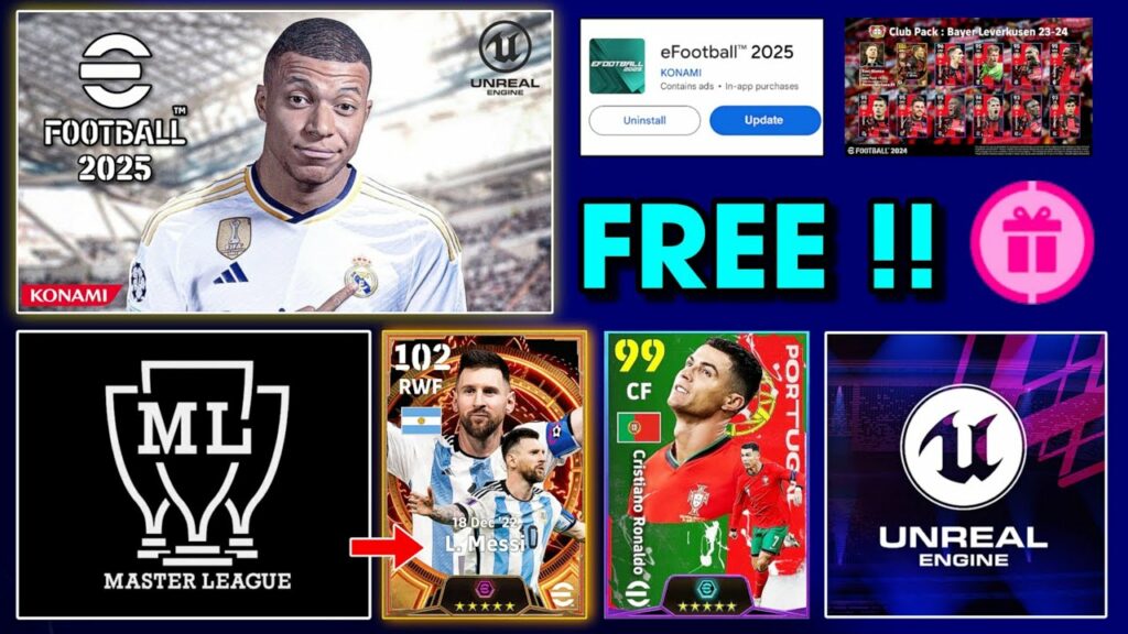 موعد إصدار efootball 2025