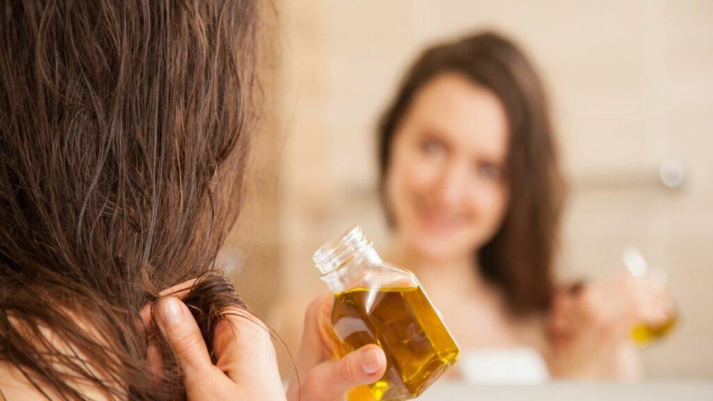 طريقة عمل حمام زيت للشعر الهايش