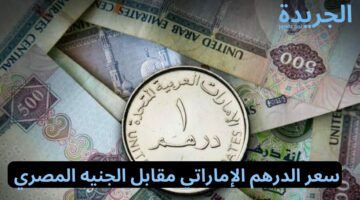 العملة الإماراتية تقدر بكام جنيه اليوم؟!!.. سعر الدرهم الإماراتي اليوم