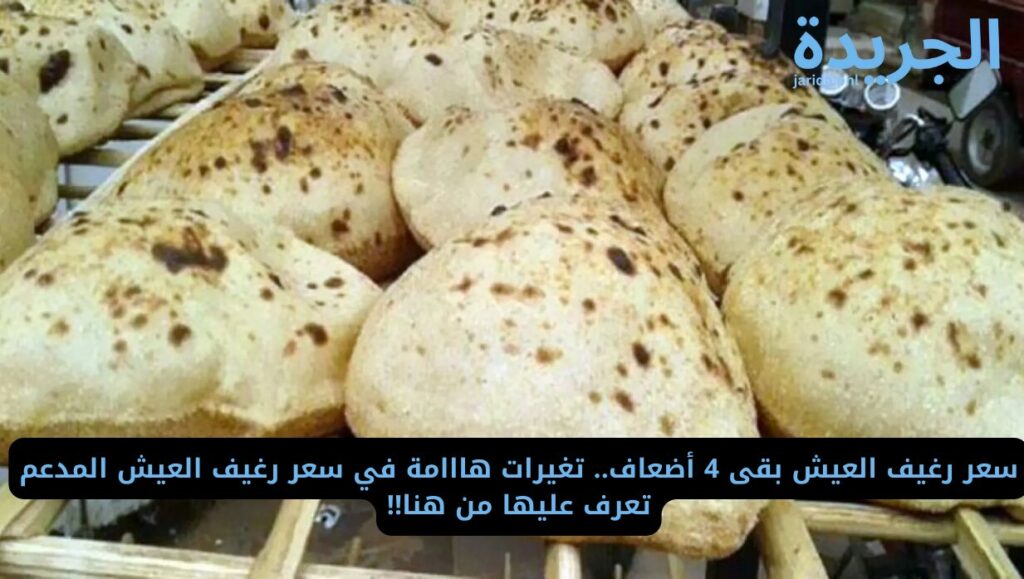 سعر رغيف العيش