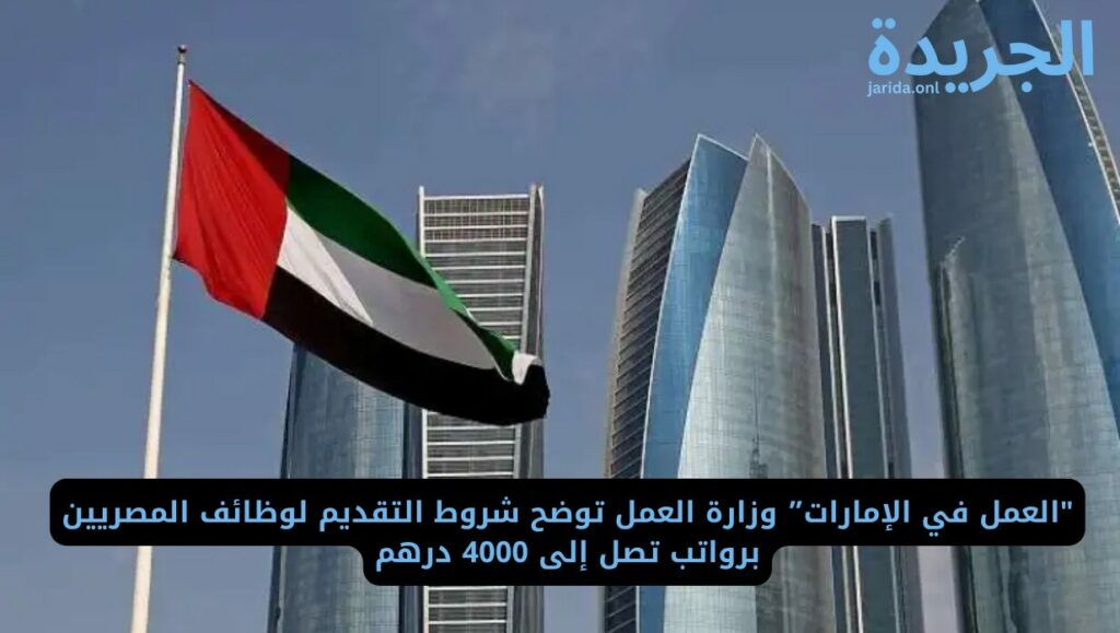 شروط التقديم على فرص عمل بالإمارات