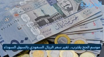 موسم الحج يقترب.. تغير سعر الريال السعودي اليوم