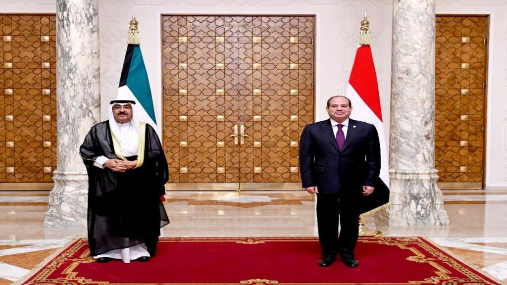 زيارة الأمير الكويتي إلى مصر