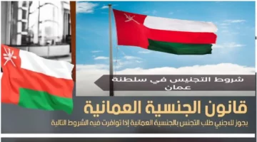 شروط التجنيس في سلطنة عمان 2024