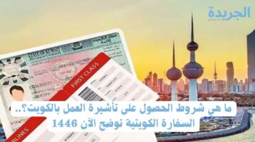 ما هي شروط الحصول على تأشيرة العمل بالكويت؟.. السفارة الكويتية توضح الآن 1446