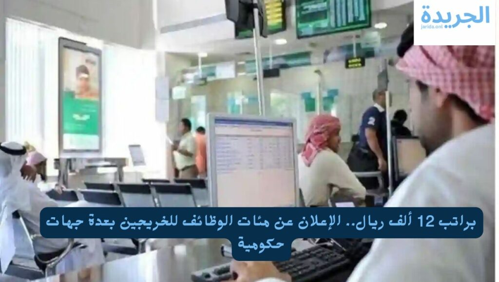 الوظائف الحكومية للخريجين