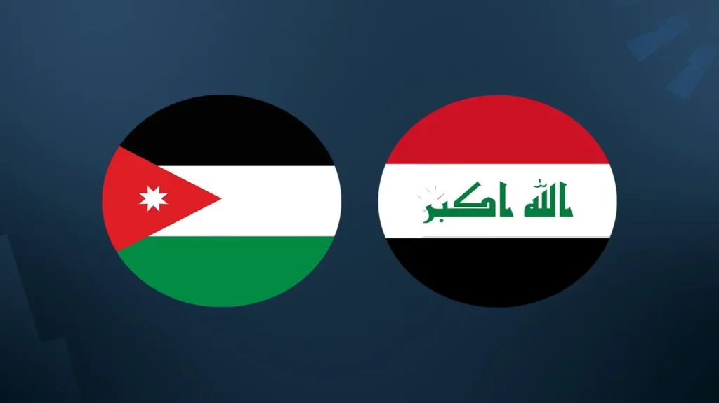 القنوات الناقلة لـ لعبة العراق والأردن اليوم