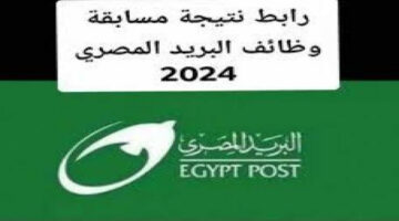 كيفية الاستعلام عن نتيجة مسابقة البريد المصري عبر بوابة الوظائف الحكومية 2024