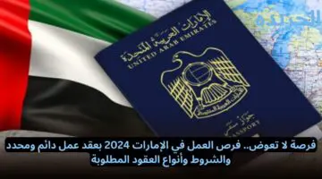 فرصة لا تعوض.. فرص العمل في الإمارات 2024 بعقد عمل دائم ومحدد والشروط وأنواع العقود المطلوبة