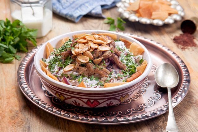 طريقة عمل فتة المسخن