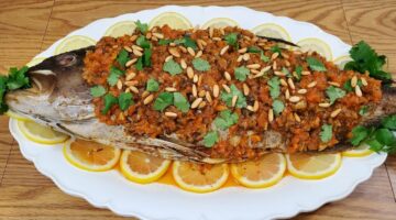 من ألذ وصفات المطبخ اللبناني.. طريقة عمل السمك اللبناني الحار بطعم رائع في البيت