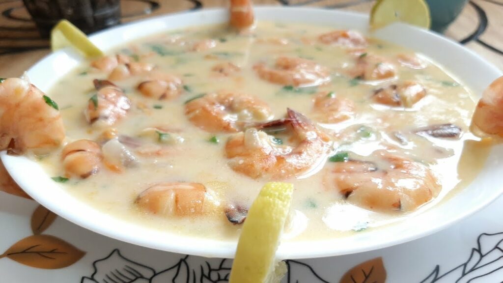 طريقة تحضير شوربة الجمبري