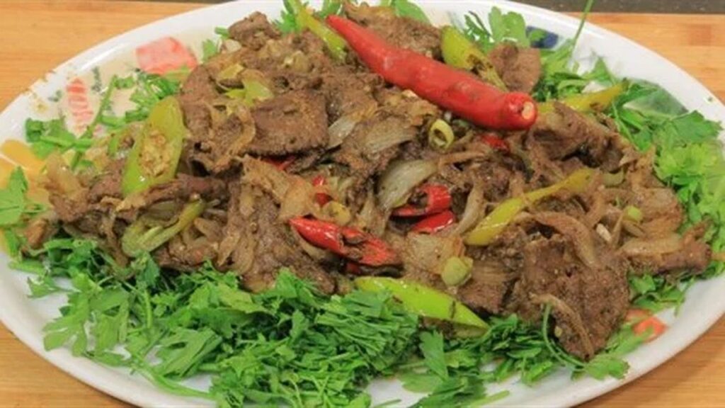 طريقة عمل لحمة الراس والفشة