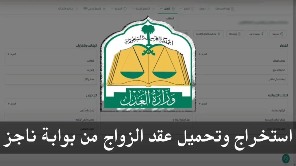 كيف يمكن عمل عقد زواج إلكتروني من خلال منصة ناجز