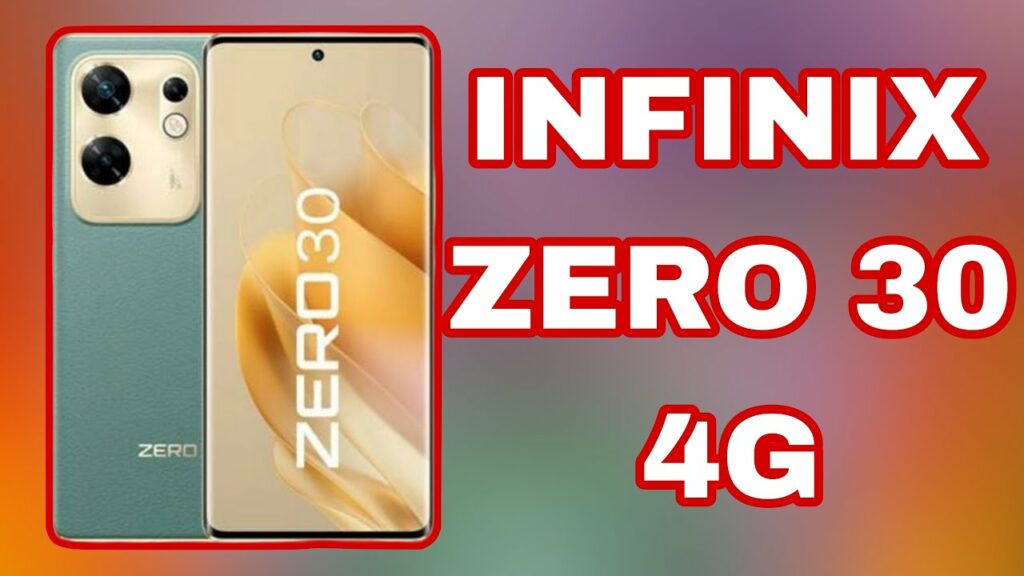 هاتف Infinix Zero 30 4G