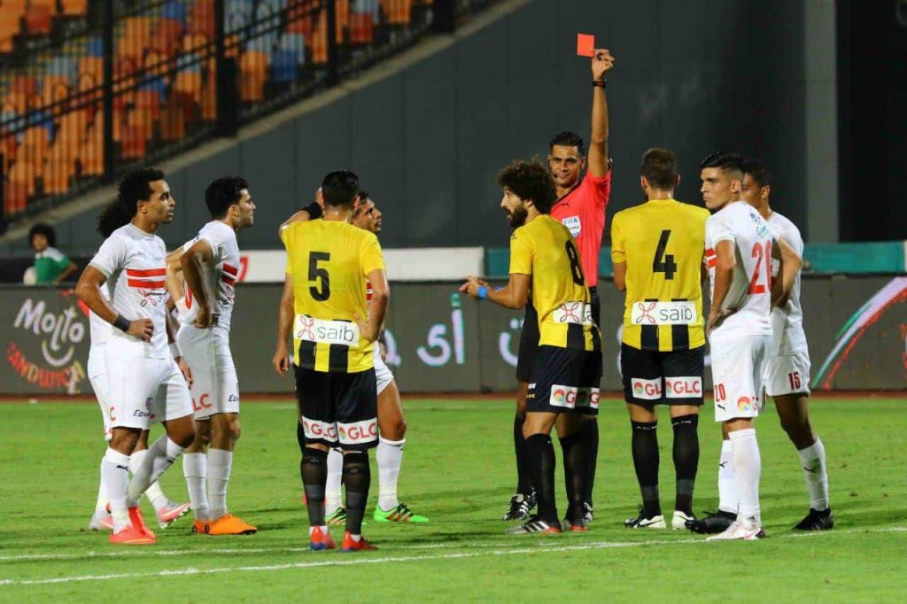 مباراة الزمالك والمقاولون