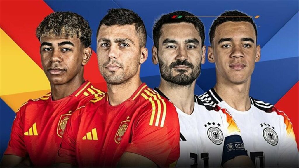 القنوات الناقلة لمباراة ألمانيا وإسبانيا اليوم