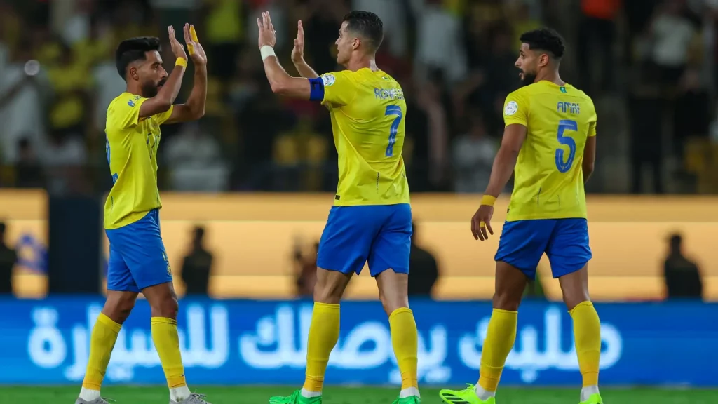 مباراة النصر وبورتو 
