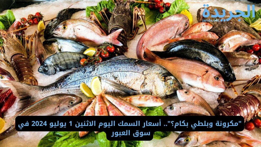 أسعار السمك اليوم