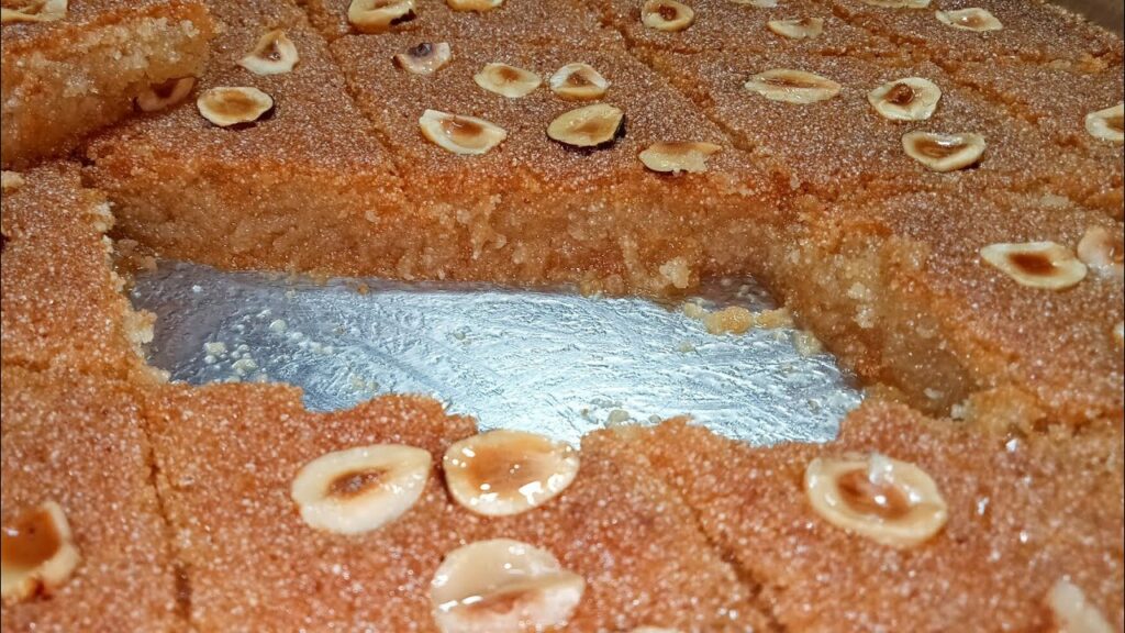  مكونات البسبوسة