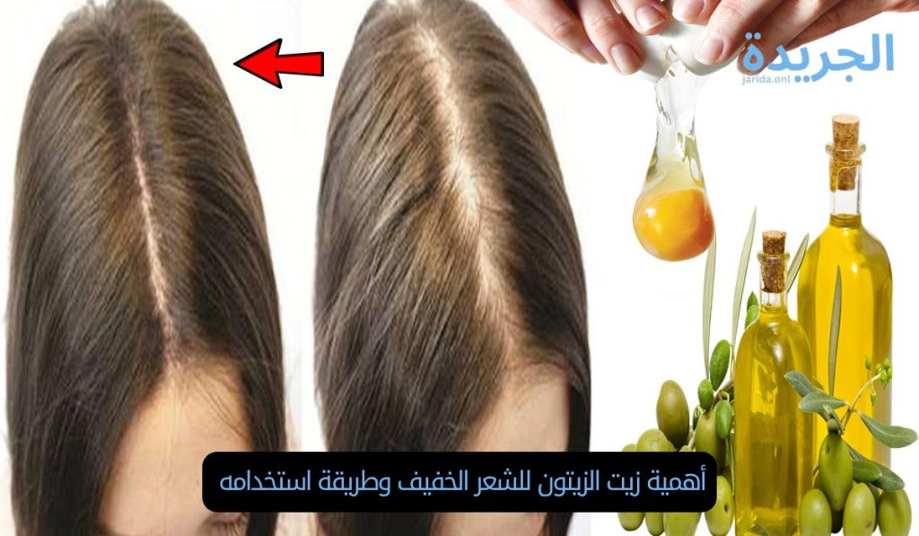 أهمية زيت الزيتون للشعر الخفيف وطريقة استخدامه 