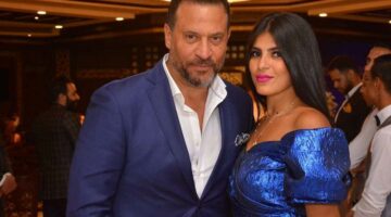 بالأحمر الجريء| زوجة ماجد المصري تخطف الأنظار في joyawards – الجريدة