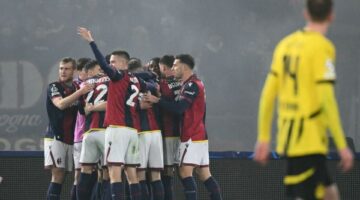 بولونيا يقلب الطاولة على دورتموند ويحقق أول انتصار في دوري أبطال أوروبا – الجريدة