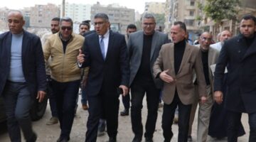 محافظ الجيزة يتفقد شارع اوتو سبير بحى الطالبية بعد فتحه للمارة – الجريدة