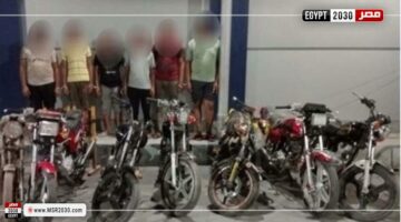 ضبط تشكيل عصابى لسرقة الدراجات النارية فى بنى سويف | الحوادث – الجريدة