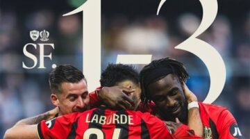 نيس يواصل تألقه ويقسو على لوهوفر بثلاثية في الدوري الفرنسي – الجريدة