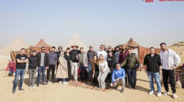مدينة الإنتاج الإعلامي تقدم الشكر لمؤسسات الدولة على تعاونها في تصوير حلقة اليوتيوبر العالمي “مستر بيست” داخل الأهرامات – الجريدة