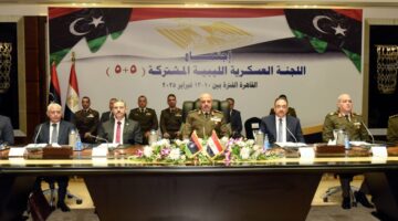 الفريق أحمد خليفة يشهد الجلسة الافتتاحية لاجتماعات اللجنة العسكرية الليبية المشتركة (5+5) – الجريدة