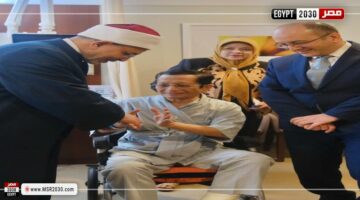 رئيس جامعة الأزهر ونائبه والسفير المصري يزورون وزير الشئون الدينية الإندونيسي في مستشفى فندق إنمدة بجاكرتا | الأخبار – الجريدة