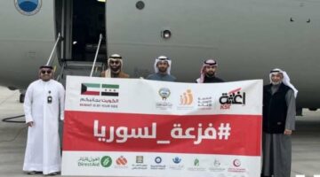 اقلاع الطائرة الإغاثية الـ27 من الجسر الجوي الكويتي متجهة إلى سوريا | أخبار عربية – الجريدة
