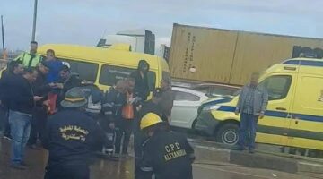 إصابة 6 أشخاص في انقلاب ميكروباص بطريق مرسى علم القصير – الجريدة